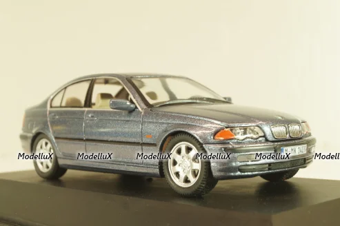 BMW 328i sedan (E46) 1998, grey,Schuco 1:43