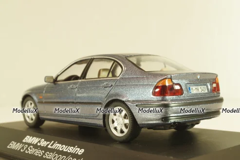 BMW 328i sedan (E46) 1998, grey,Schuco 1:43