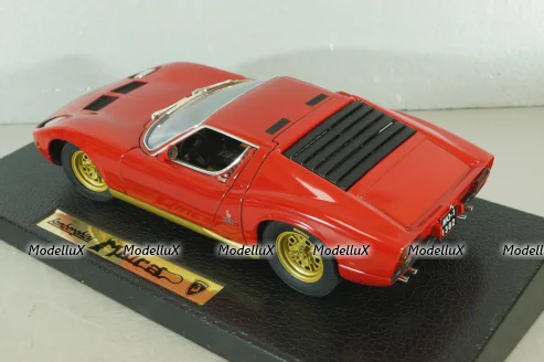 Lamborghini Miura 1971, red, 30302, Anson 1:18