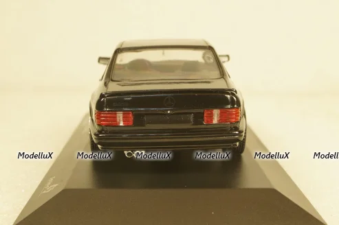 Mercedes S-Class 560SEC AMG (C126) Wide Body 1990, black, 4310901, Solido 1:43 Уценка!