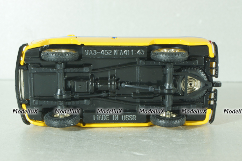 Уаз-452, милиция, Тантал/Радон (Конверсия) 1:43