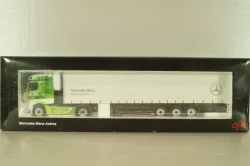 Mercedes-Benz Actros FH25 GigaSpace 4x2 2012 with semi-trailer "Mercedes-Benz", green/silver, 8622/03, NZG 1:50