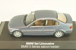 BMW 328i sedan (E46) 1998, grey,Schuco 1:43