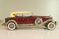 Duesenberg J 550 1935, maroon blue/black, Franklin Mint 1:24
