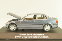 BMW 328i sedan (E46) 1998, grey,Schuco 1:43