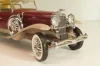 Duesenberg J 550 1935, maroon/yellow, Franklin Mint 1:24