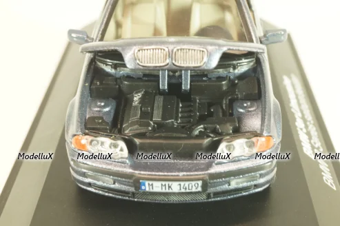 BMW 328i sedan (E46) 1998, grey,Schuco 1:43