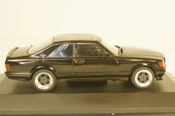 Mercedes S-Class 560SEC AMG (C126) Wide Body 1990, black, 4310901, Solido 1:43 Уценка!