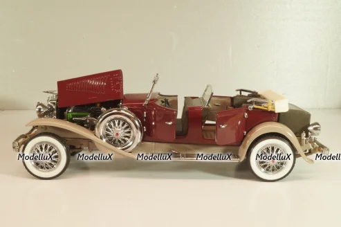 Duesenberg J 550 1935, maroon/yellow, Franklin Mint 1:24