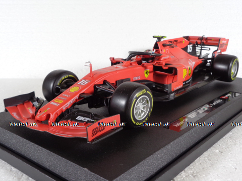 Ferrari SF90 #16 Formula 1, Charles Leclerc Winner Italian GP 2019 Bburago 1:18