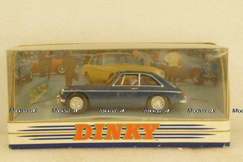 MGB GT, 1965 blue, Dinky Toys 1:43