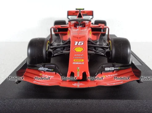 Ferrari SF90 #16 Formula 1, Charles Leclerc Winner Italian GP 2019 Bburago 1:18