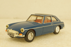 MGB GT, 1965 blue, Dinky Toys 1:43