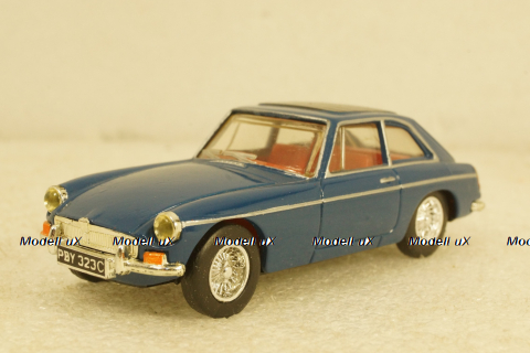 MGB GT, 1965 blue, Dinky Toys 1:43