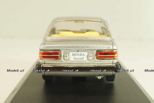 Honda Accord Saloon 1978, silver, 800462, Norev 1:43