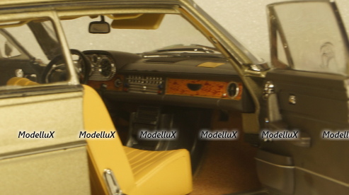 Mercedes Strich 8 Coupe (C114) metallic-grey, SUN4589, SunStar 1:18