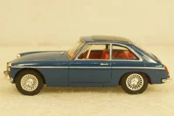 MGB GT, 1965 blue, Dinky Toys 1:43