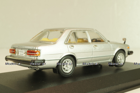 Honda Accord Saloon 1978, silver, 800462, Norev 1:43