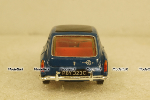 MGB GT, 1965 blue, Dinky Toys 1:43