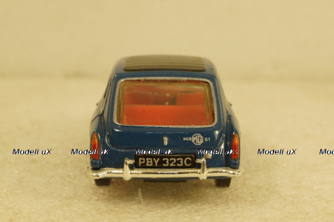 MGB GT, 1965 blue, Dinky Toys 1:43