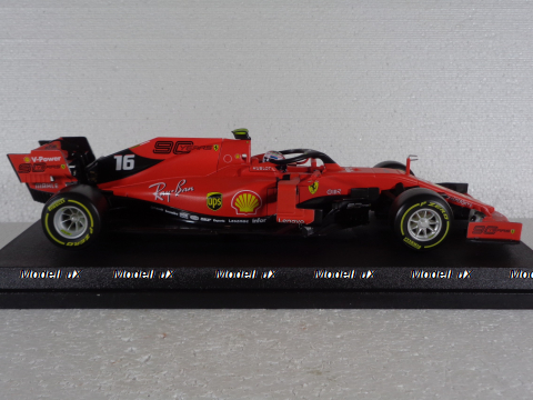 Ferrari SF90 #16 Formula 1, Charles Leclerc Winner Italian GP 2019 Bburago 1:18