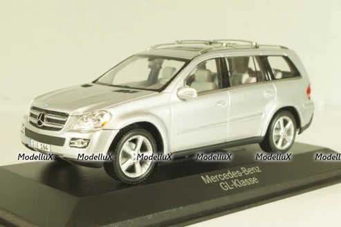 Mercedes-Benz GL500 (X164) 2006, B66962227, silver, Minichamps 1:43