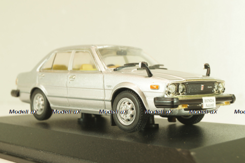Honda Accord Saloon 1978, silver, 800462, Norev 1:43