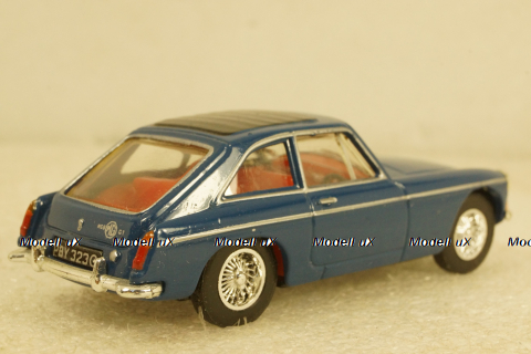 MGB GT, 1965 blue, Dinky Toys 1:43