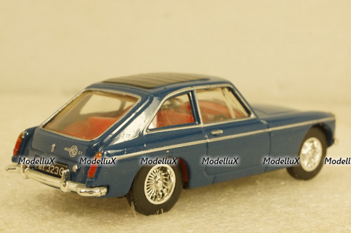 MGB GT, 1965 blue, Dinky Toys 1:43