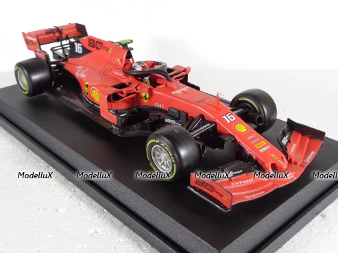Ferrari SF90 #16 Formula 1, Charles Leclerc Winner Italian GP 2019 Bburago 1:18