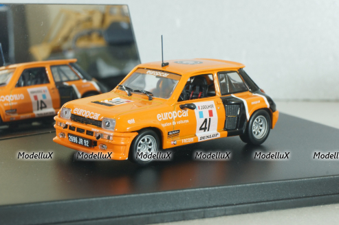 Renault 5 Turbo Europcar #°41, Gouhier, Universal Hobbies 1:43