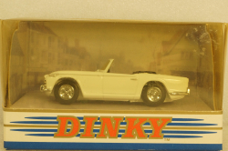 Triumph TR4A IRS, 1965 white, Dinky Toys 1:43