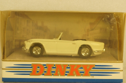 Triumph TR4A IRS, 1965 white, Dinky Toys 1:43