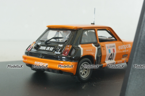 Renault 5 Turbo Europcar #°41, Gouhier, Universal Hobbies 1:43