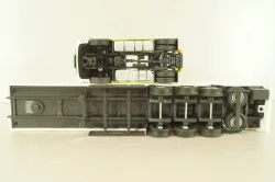 Mercedes-Benz Actros FH25 GigaSpace 4x2 2012 with semi-trailer "Mercedes-Benz", green/silver, 8622/03, NZG 1:50