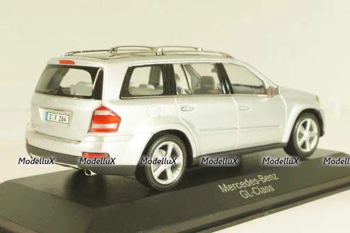 Mercedes-Benz GL500 (X164) 2006, B66962227, silver, Minichamps 1:43