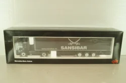 Mercedes-Benz Actros FH25 GigaSpace 4x2 2012 with semi-trailer "Sansibar", black, 8621/02, NZG 1:50 