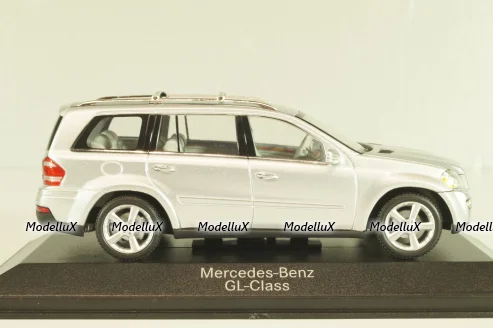 Mercedes-Benz GL500 (X164) 2006, B66962227, silver, Minichamps 1:43