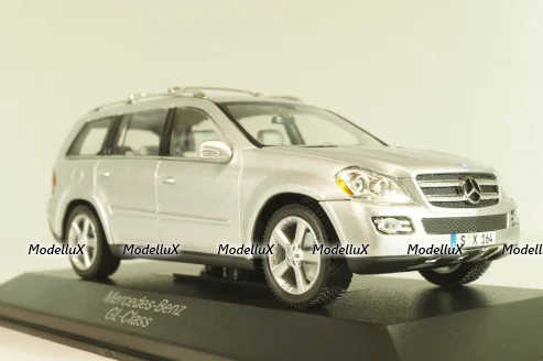 Mercedes-Benz GL500 (X164) 2006, B66962227, silver, Minichamps 1:43