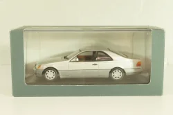 Mercedes-Benz 600 SEC (C140) 1992, B66005701, silver, Minichamps 1:43