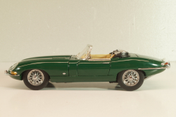 Jaguar E-Type Cabriolet 1961, green, Franklin Mint 1:24 Уценка!