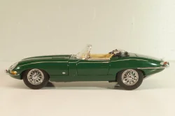 Jaguar E-Type Cabriolet 1961, green, Franklin Mint 1:24 Уценка!