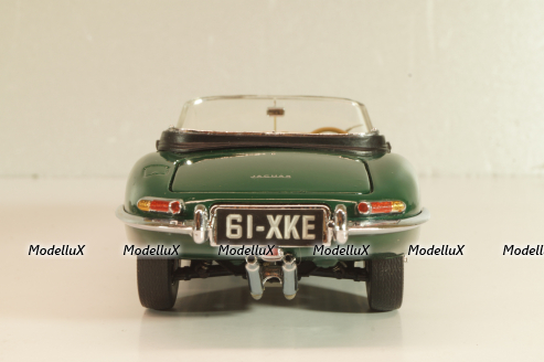 Jaguar E-Type Cabriolet 1961, green, Franklin Mint 1:24 Уценка!
