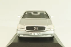 Mercedes-Benz 600 SEC (C140) 1992, B66005701, silver, Minichamps 1:43