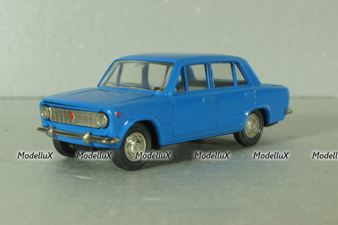 Ваз-2101 А9, синий, ранний, Тантал/Радон 1:43