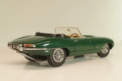 Jaguar E-Type Cabriolet 1961, green, Franklin Mint 1:24 Уценка!