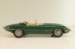 Jaguar E-Type Cabriolet 1961, green, Franklin Mint 1:24 Уценка!