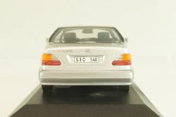 Mercedes-Benz 600 SEC (C140) 1992, B66005701, silver, Minichamps 1:43