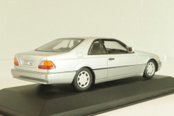 Mercedes-Benz 600 SEC (C140) 1992, B66005701, silver, Minichamps 1:43