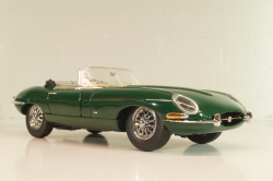 Jaguar E-Type Cabriolet 1961, green, Franklin Mint 1:24 Уценка!